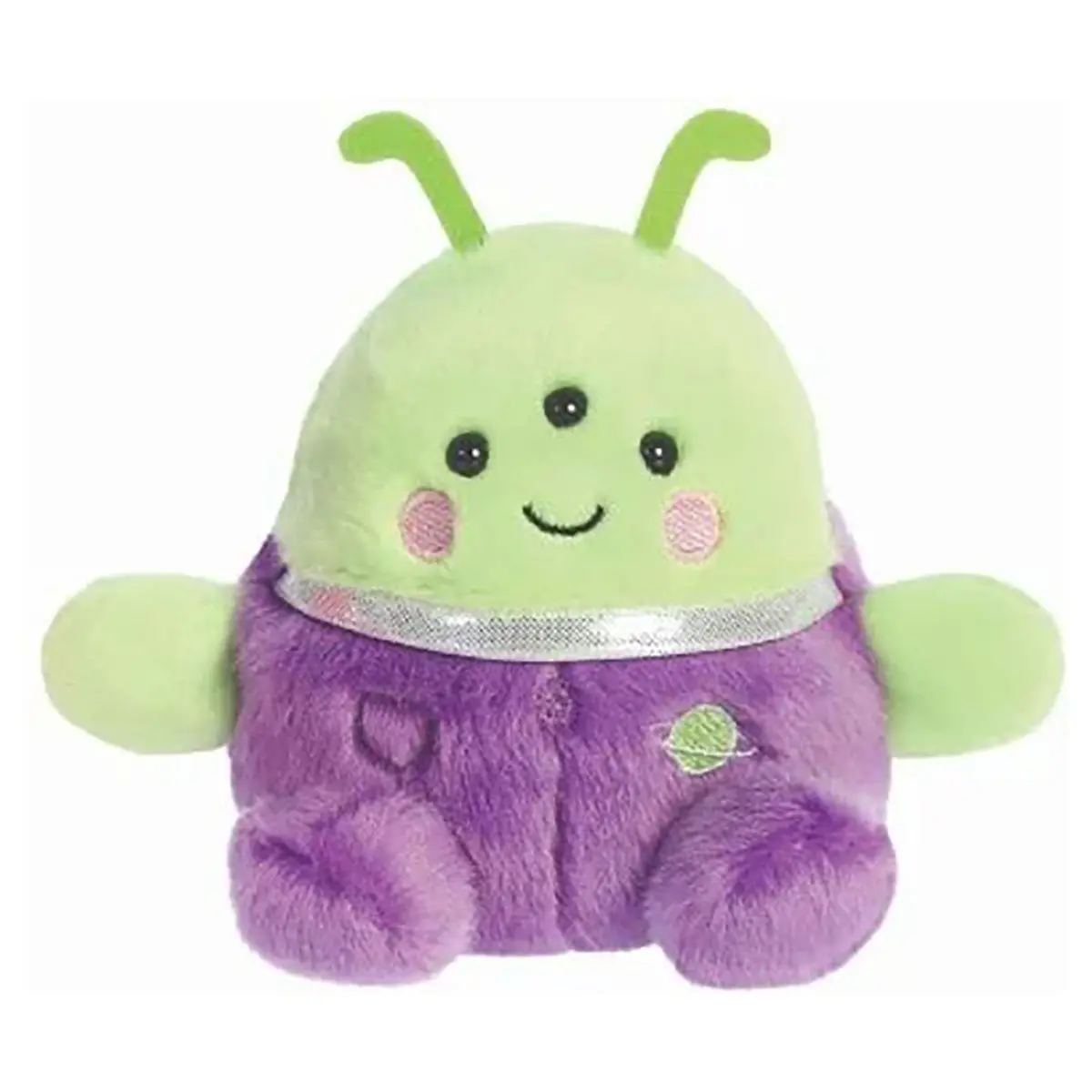 Palm Pals Zorg Green Alien 13Cm Soft Toy 1