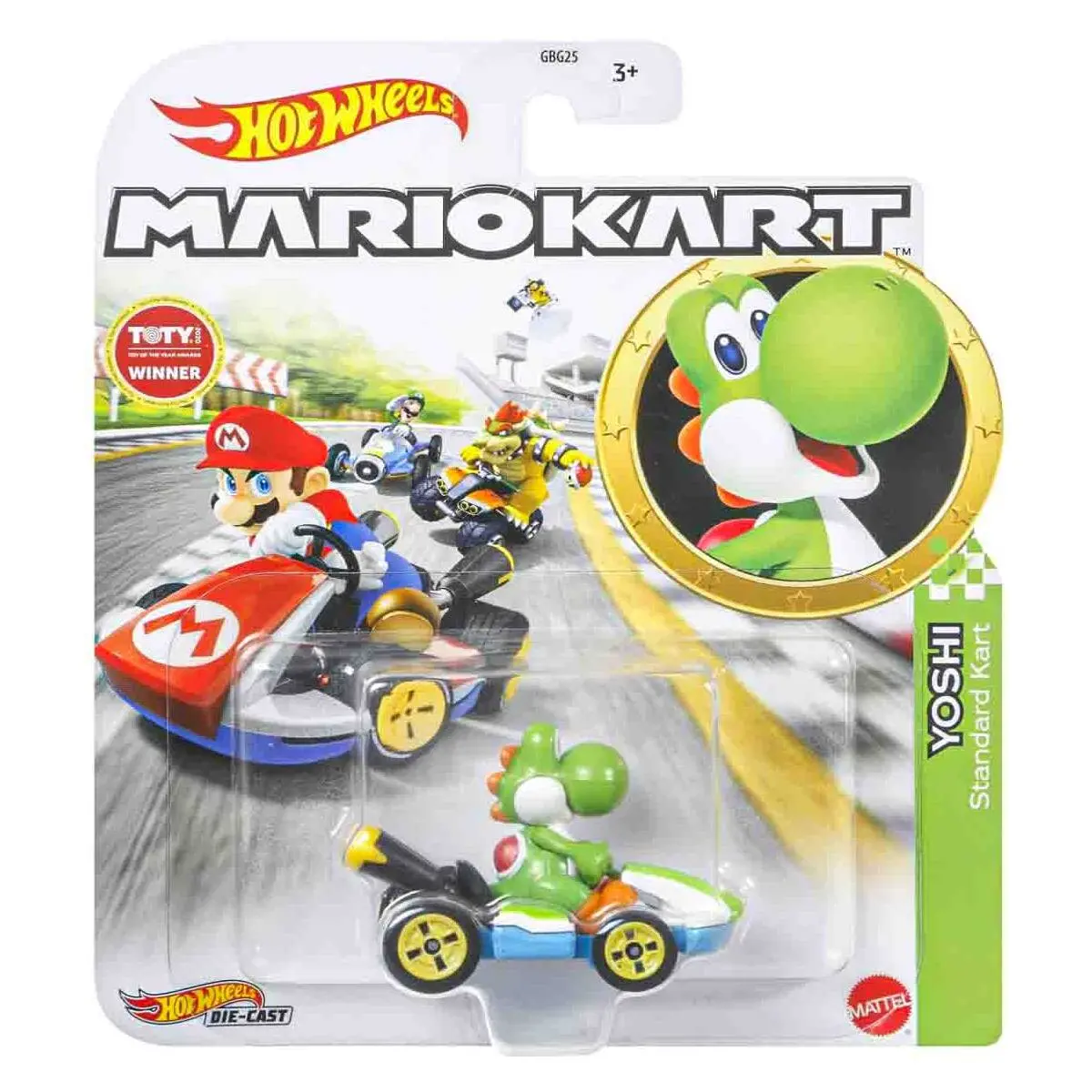 Hot Wheels Mario Kart: Yoshi Standard Kart 1
