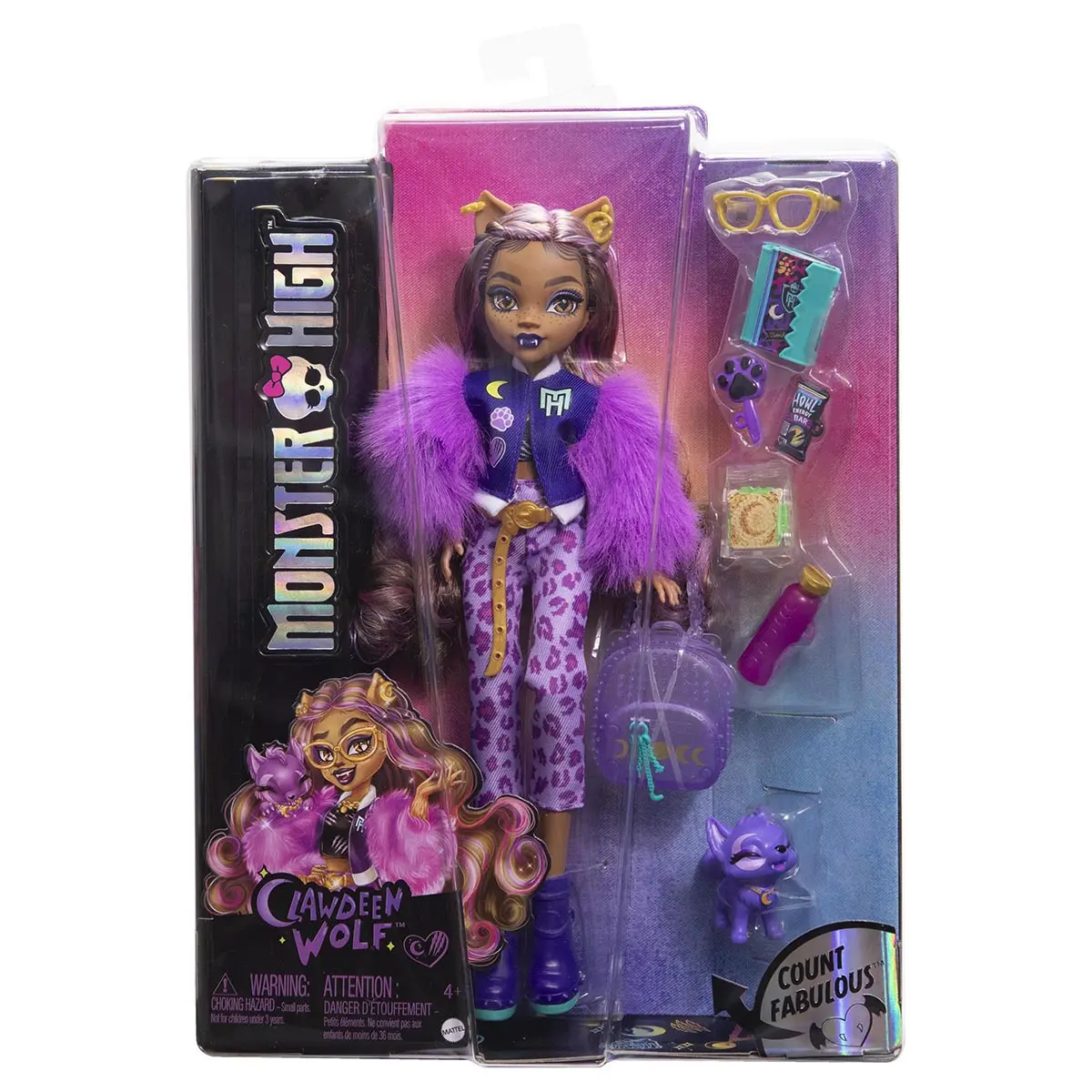Monster High Clawdeen Wolf Doll Set 1