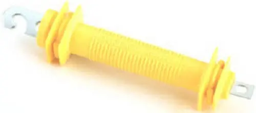 Dare 1247 Rubbergate Yellow Synthetic Rubber Electric Fence Gate Handle - Quantity Of 10 1