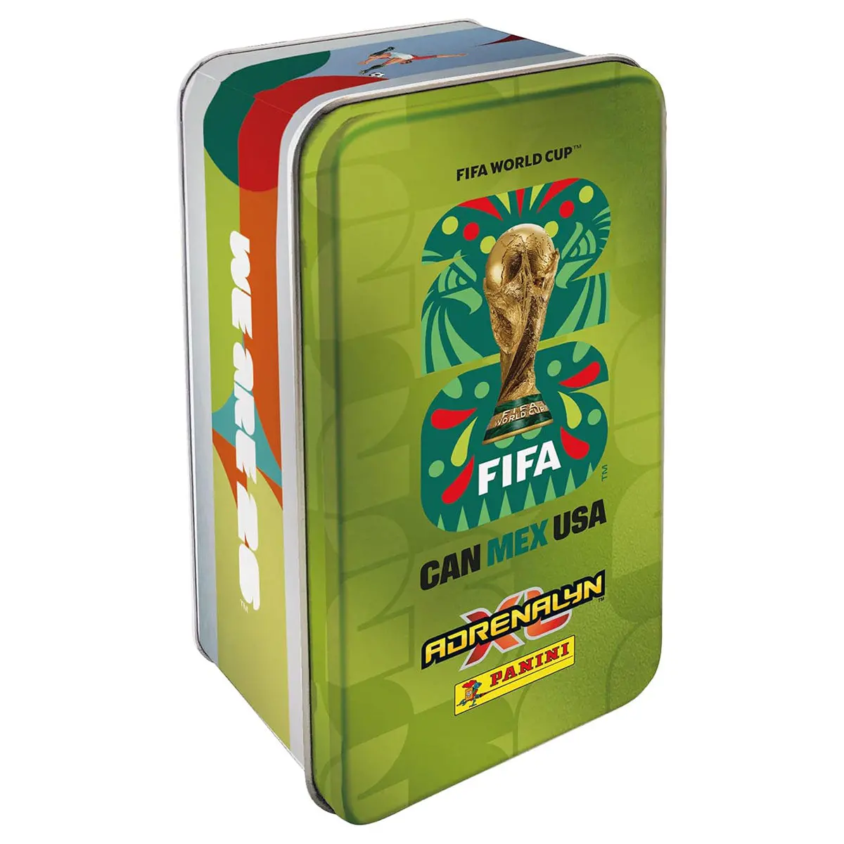 Panini Fifa World Cup 2026 Adrenalyn Xl Trading Cards Mega Tin Green 1
