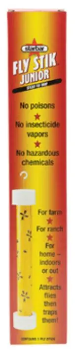 Starbar 100503350 Fly Stik Junior No Poison Fly Trap - Quantity Of 12 1