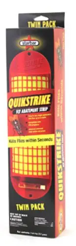 Starbar 100544996 2-Pack Of Quikstrike Fly Killer Abatement Strips - Quantity Of 3 1