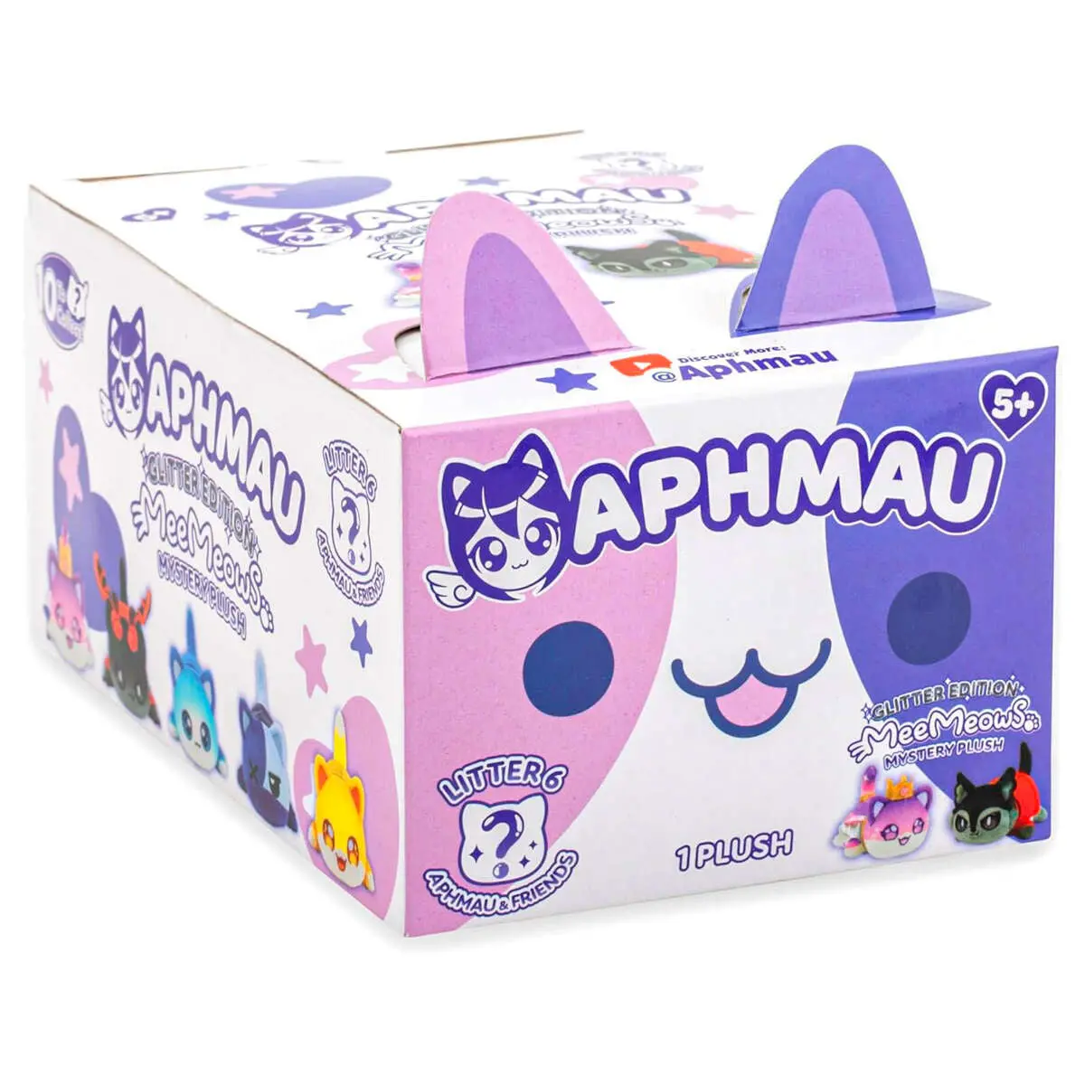 Aphmau & Friends 6" Mystery Plush Glitter Edition Meemeows 1