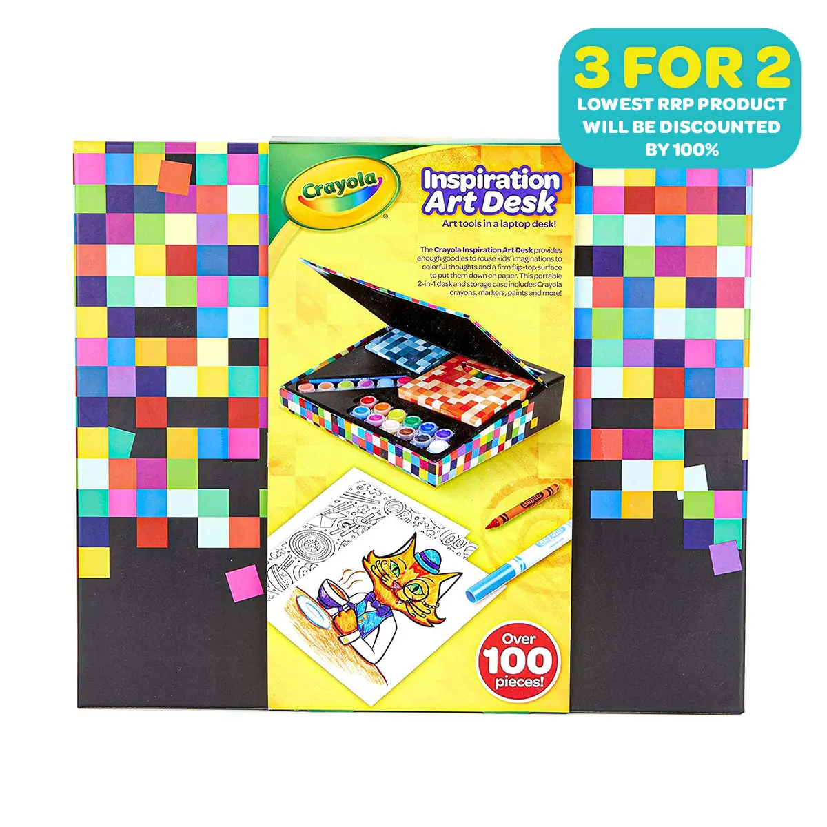 Crayola Inspiration Art Desk 1