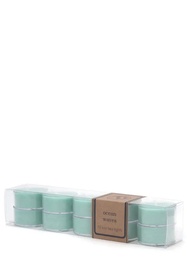 Eco Candle Company - Tea Light 10Pk - Ocean Waves 1