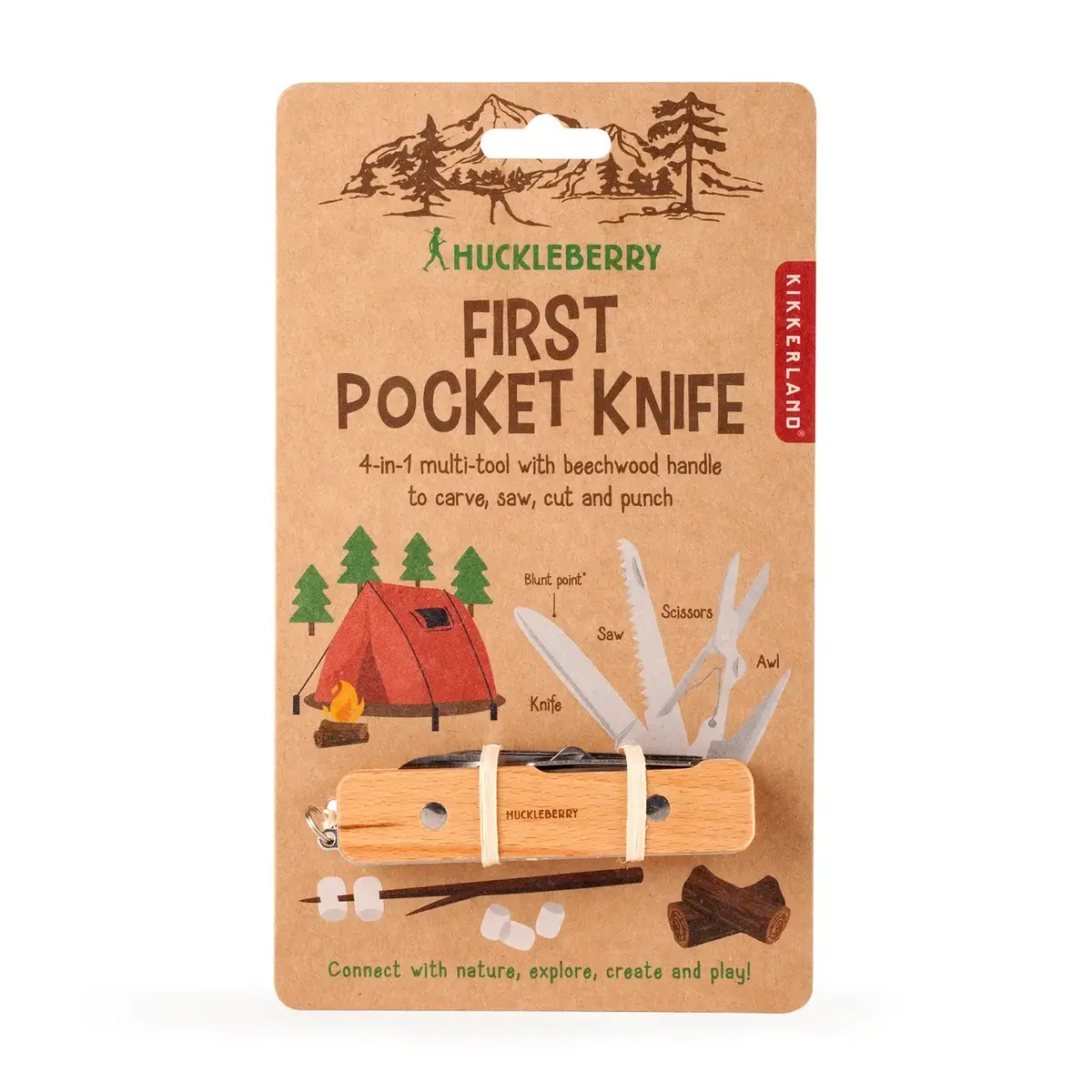 Huckleberry First Pocket Knife 1