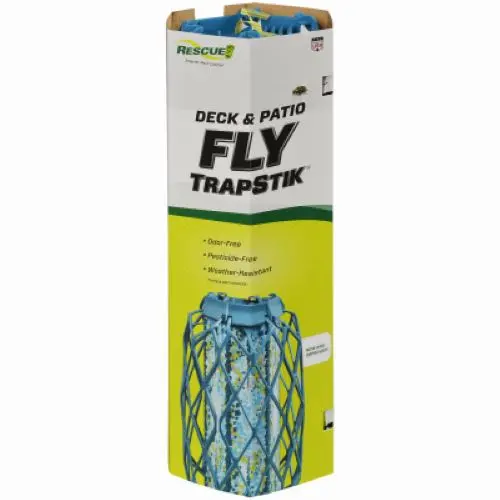 Rescue Tsbf-Bb6 Deck & Patio Trapstik Fly Trap - Quantity Of 12 1