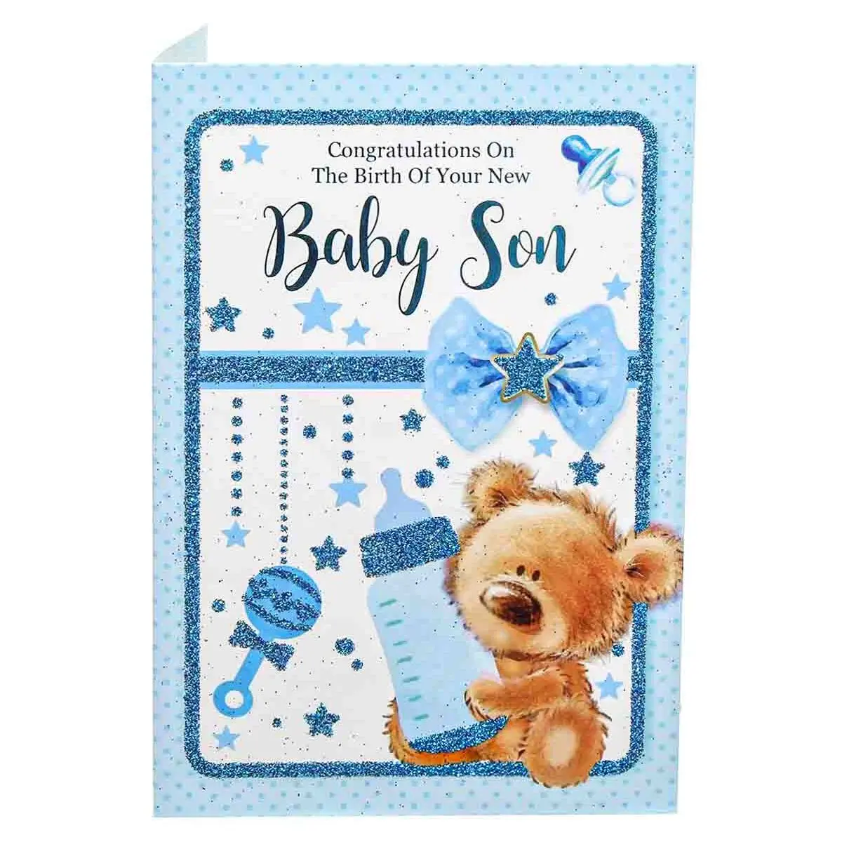 New Baby Son Card - £2.99 1