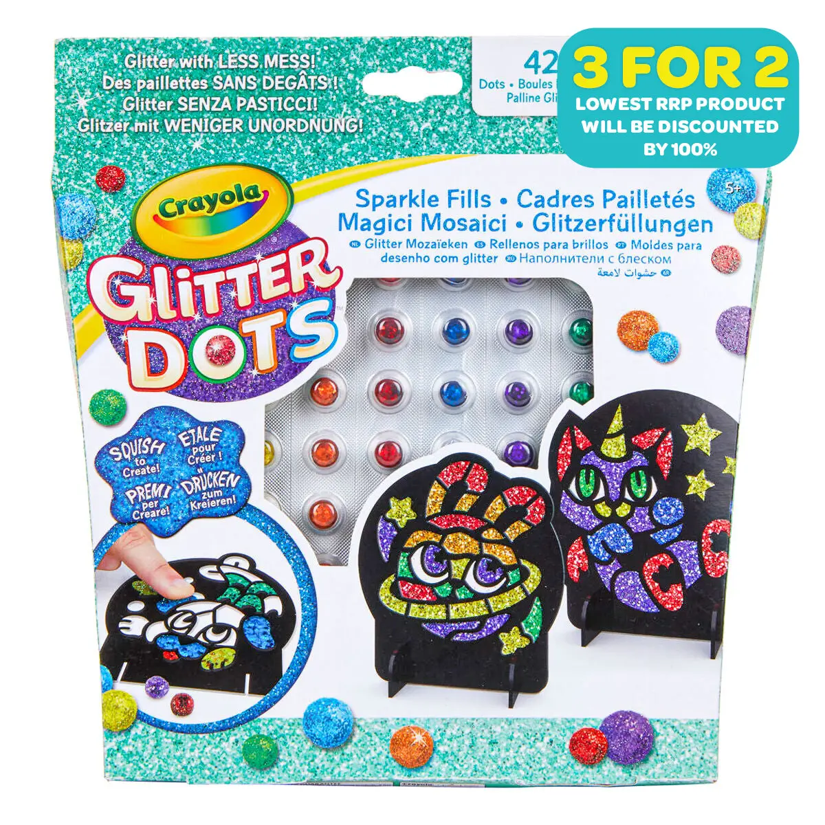 Crayola Glitter Dots Sparkle Fills 1