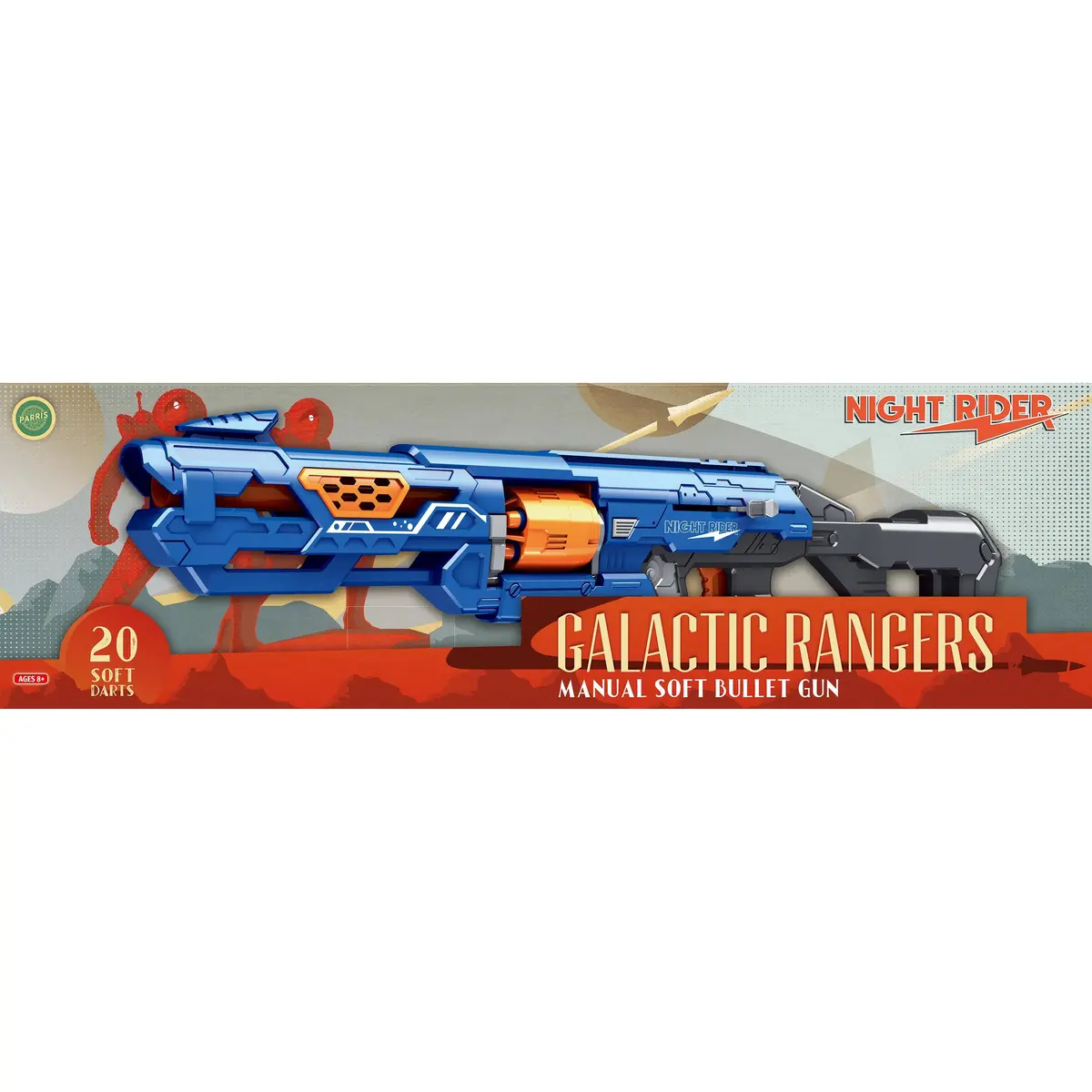 Parris Toys Galactic Rangers Night Rider Blaster 1