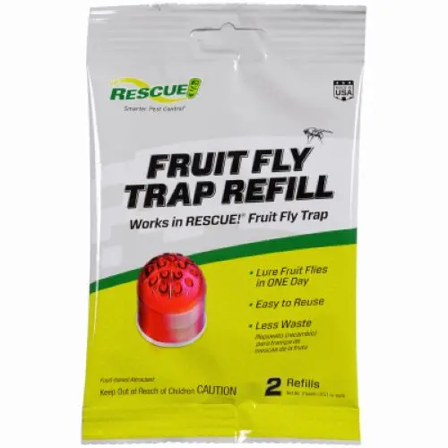 Rescue Ffta-Db12 2-Count Refill Pack Of .51 Oz 30 Day Supply Fruit Fly Trap Bait / Attractant - Quantity Of 12 1