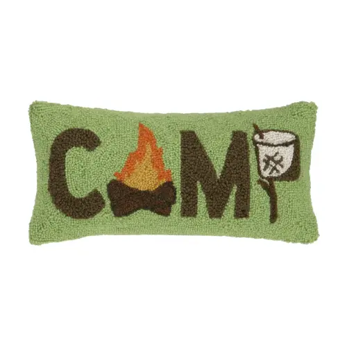 Camp Marshmallow Hook Pillow 1