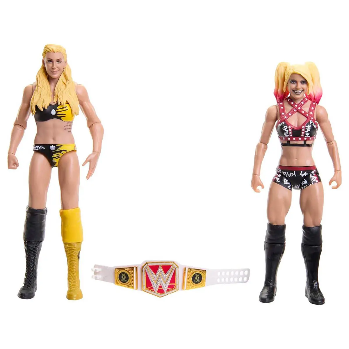 Wwe Championship Showdown Series #12 Charlotte Flair Vs Alexa Bliss Figures 2