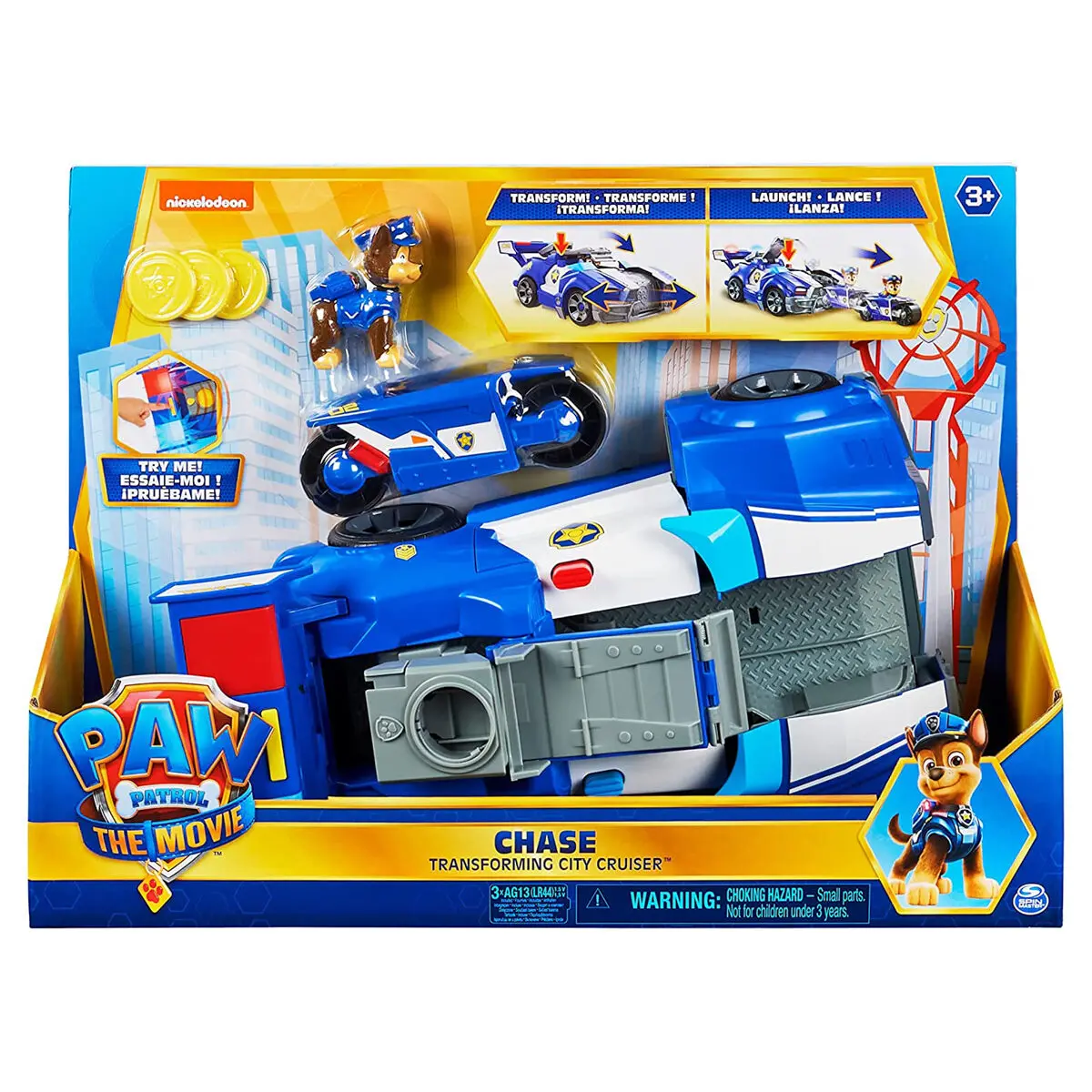 Paw Patrol: The Movie - Chase Transforming City Cruiser 1