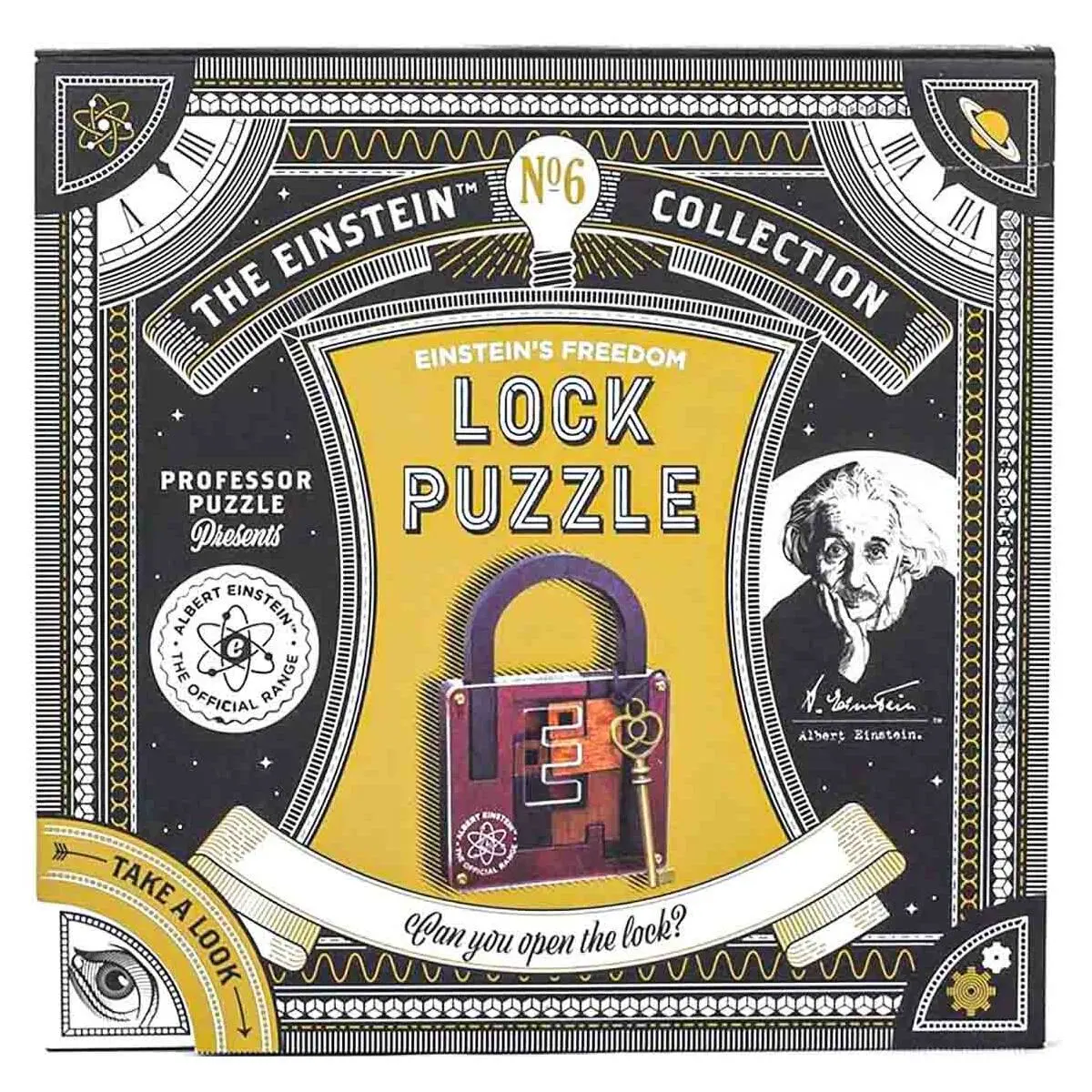Professor Puzzle The Einstein Collection No 6: Lock Puzzle 1