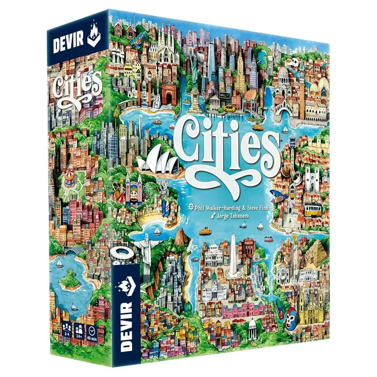 Cities Board Game 1
