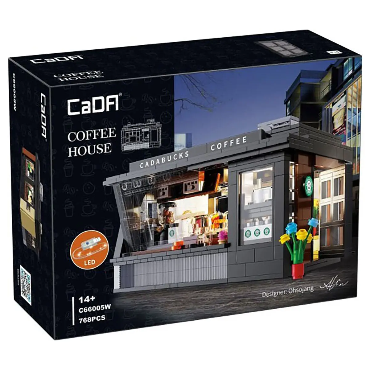 Cada Coffee House Building Block Set 1