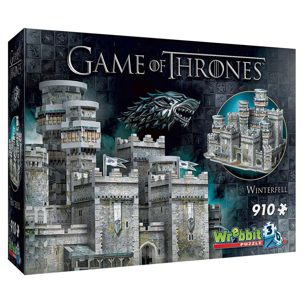 Game Of Thrones Winterfell 3D Puzzle 910 Piece 1