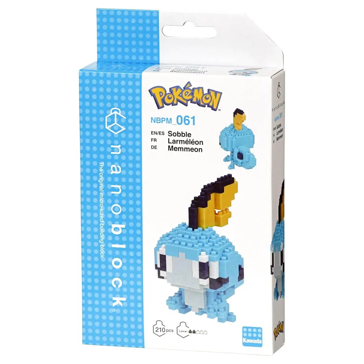 Nanoblock Pokémon: Sobble Micro-Sized Building Set 1