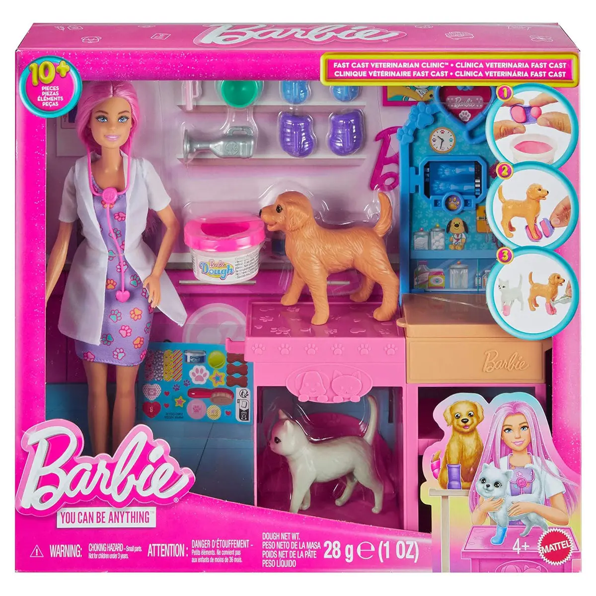 Barbie Fast Cast Pet Vet Clinic Playset 1