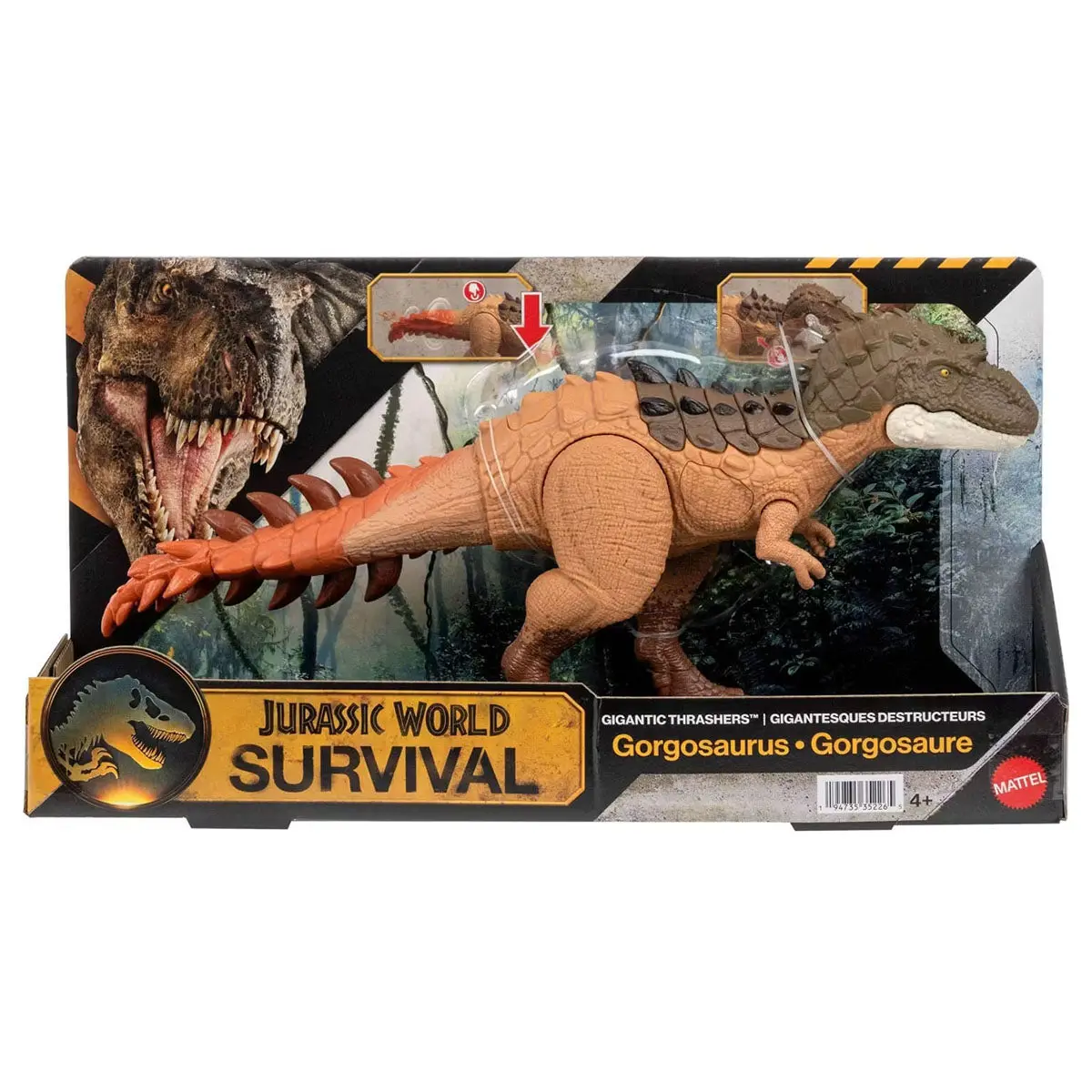 Jurassic World Gigantic Thrashers: Gorgosaurus 15" Figure 1
