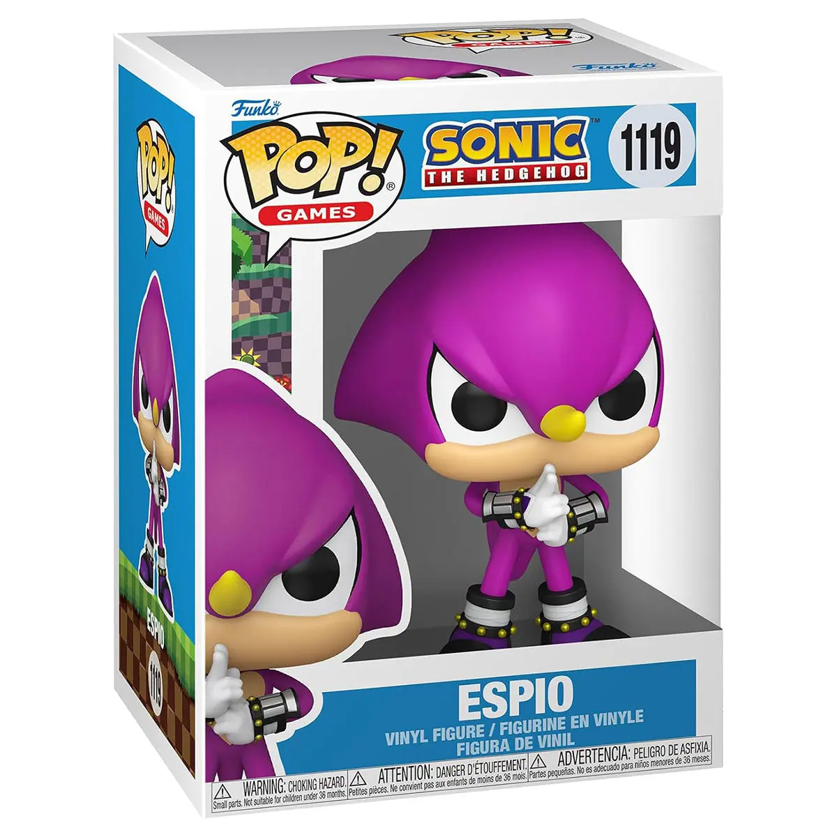 Funko Pop! Games: Sonic The Hedgehog: Espio Vinyl Figure #1119 1