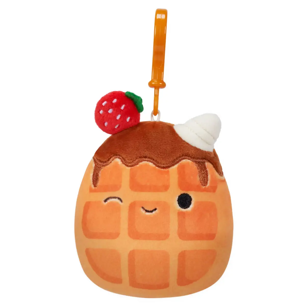 Squishmallows Weaver The Waffle Clip-On 3.5" Plush 1