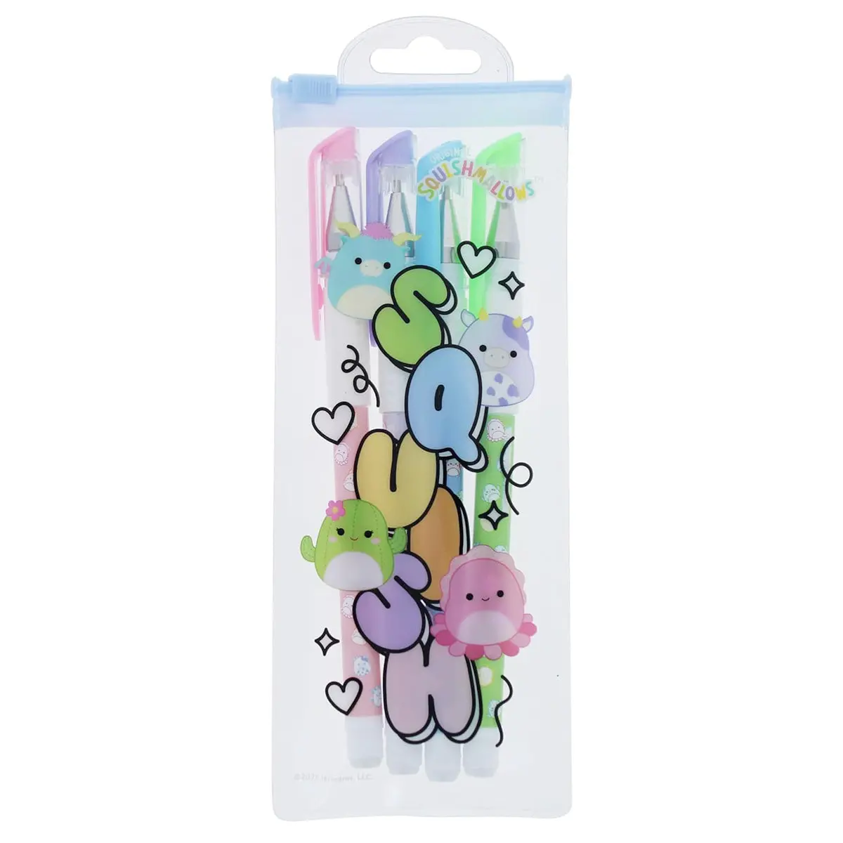 Squishmallows Gel Pen Set (4 Pack) 1