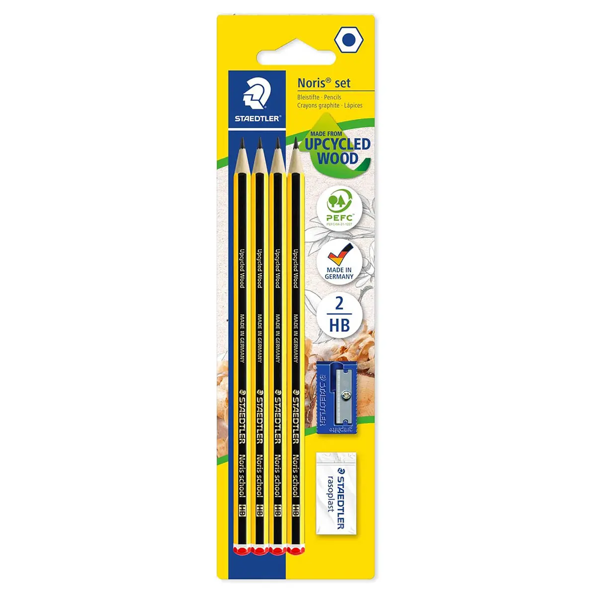 Staedtler Noris Set With 4 Hb Pencils, Eraser And Sharpener 1