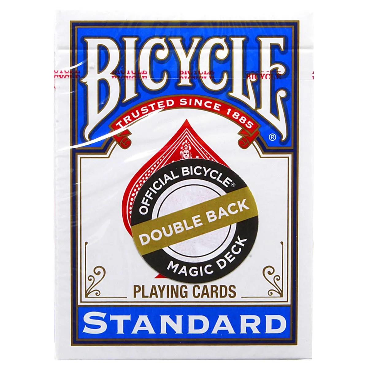 Bicycle Double Back Magic Deck Standard Playing Cards Blue/Blue 1