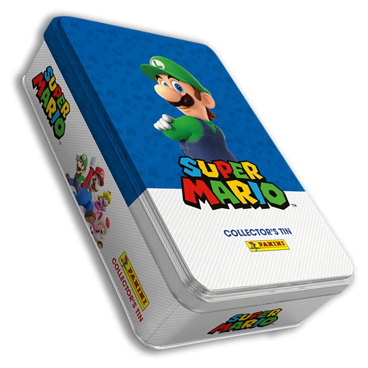 Panini Super Mario It's-A Me Mario! Sticker Collection Luigi Collector's Tin 1