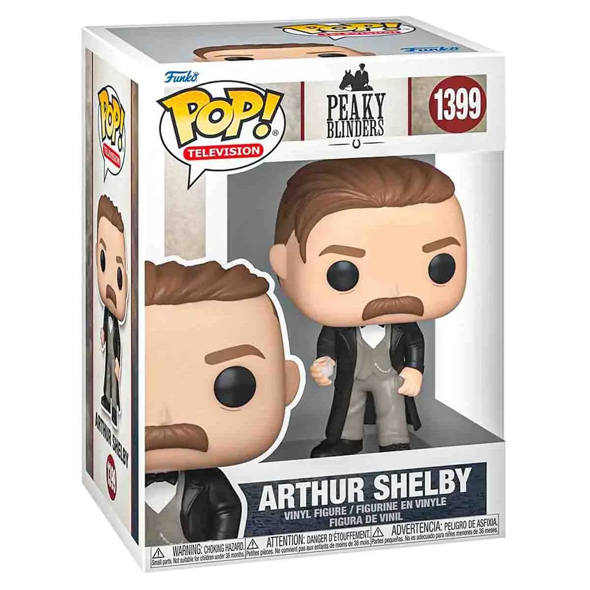 Funko Pop! Television: Peaky Blinders: Arthur Shelby Vinyl Figure #1399 1