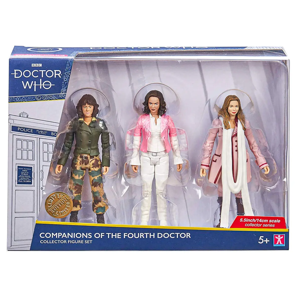 Doctor Who Companions Of The Fourth Doctor Collector Figure Set 1