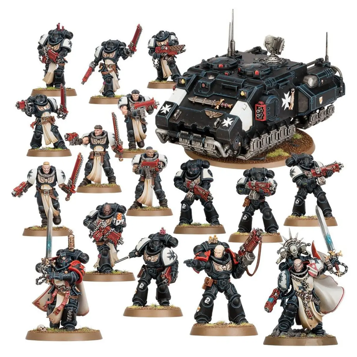 Warhammer 40,000: Combat Patrol: Black Templars Miniatures Set 2