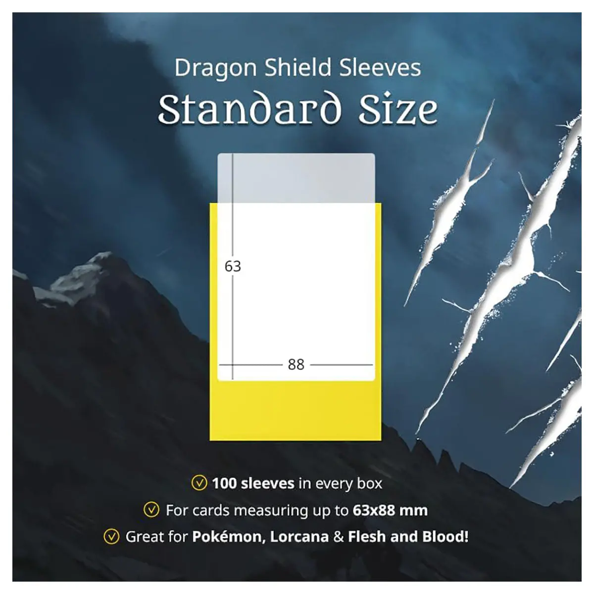 Dragon Shield Outer Sleeves - Matte - Copper Standard Size (100) 2