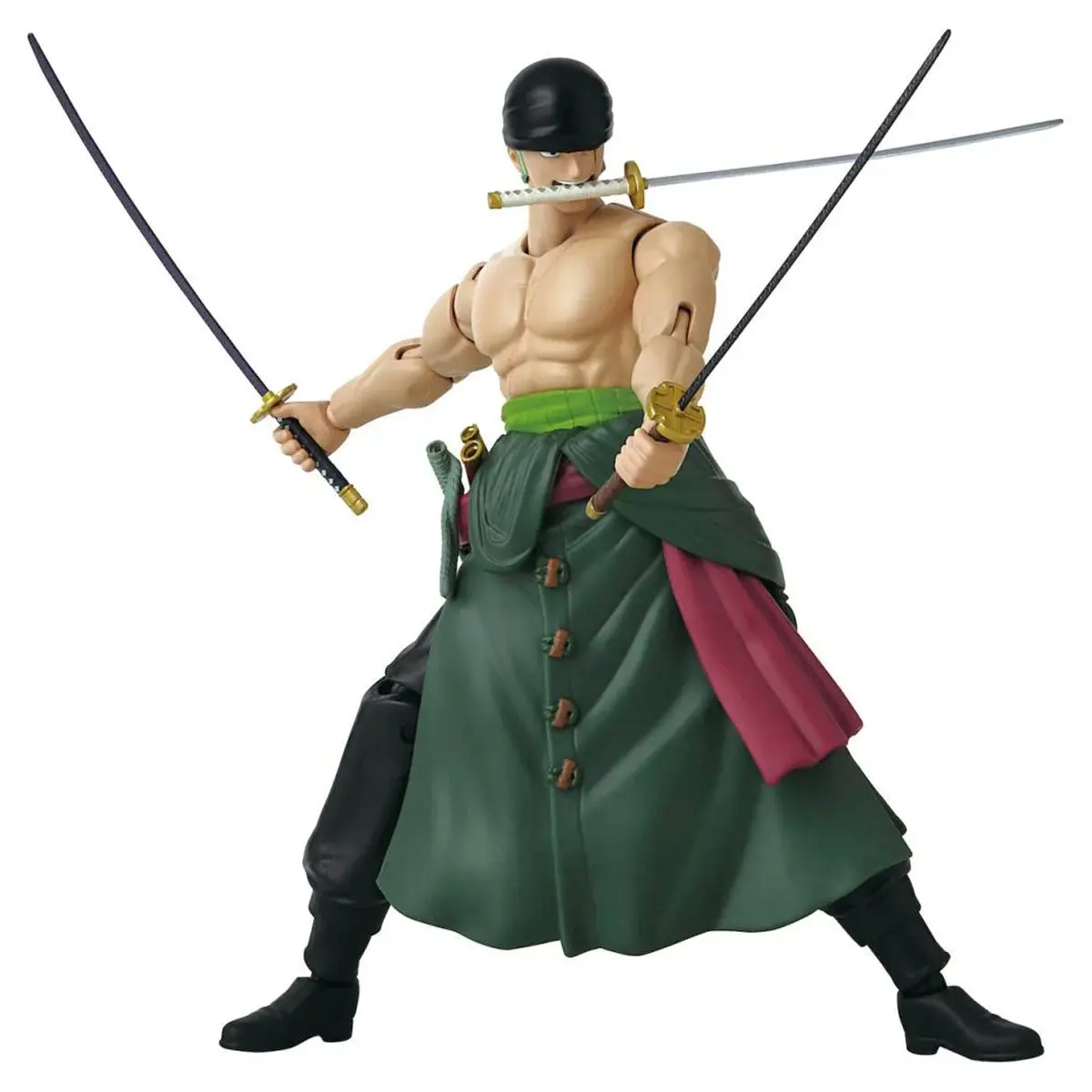 Anime Heroes One Piece Roronoa Zoro Three Sword Style Figure 2