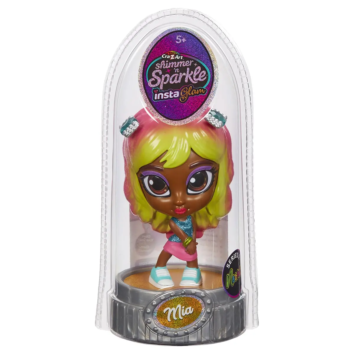 Shimmer 'N Sparkle Instaglam Series 2 Neon Mia Doll 1