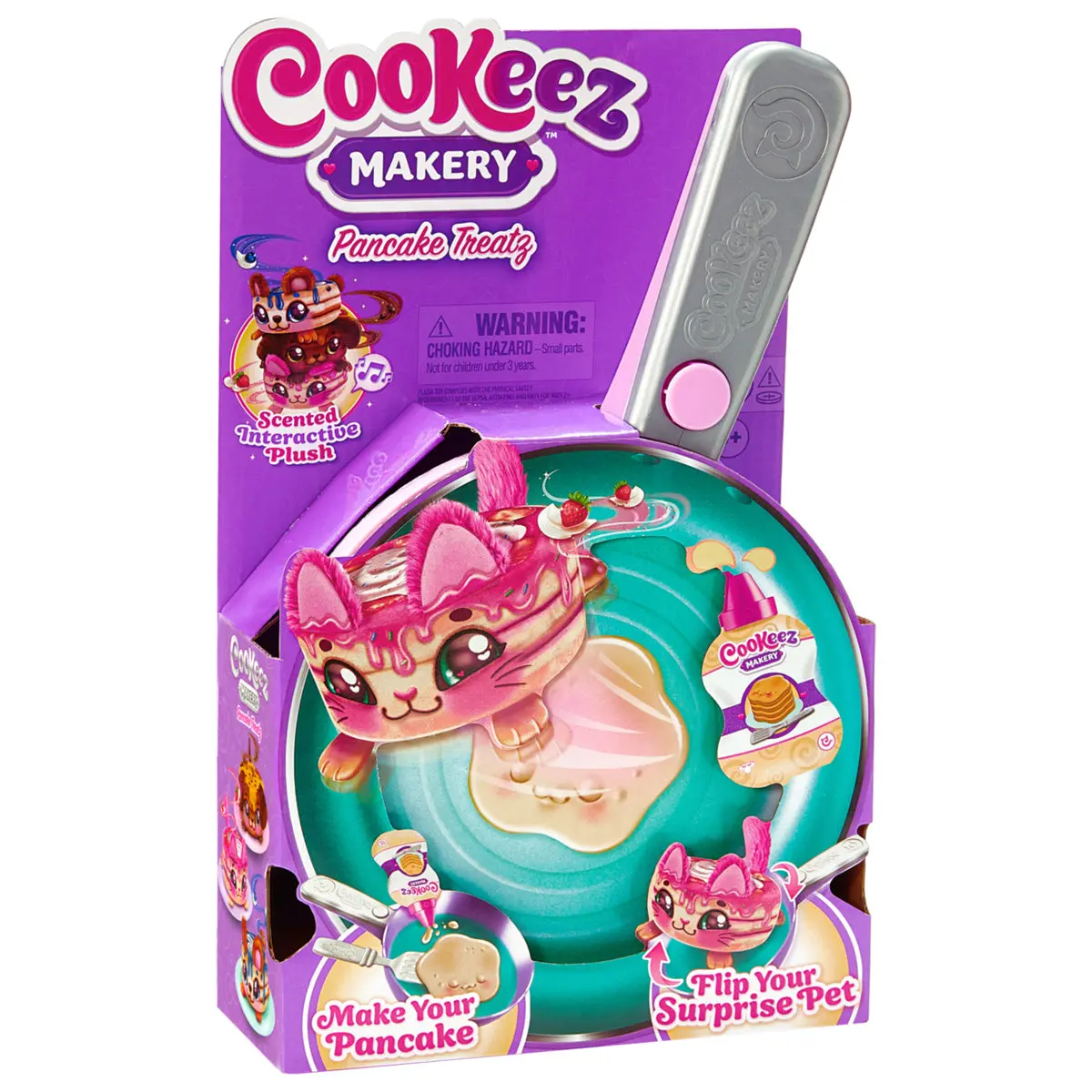 Cookeez Makery Pancake Treatz Surprise Scented Interactive Pet Kit 1