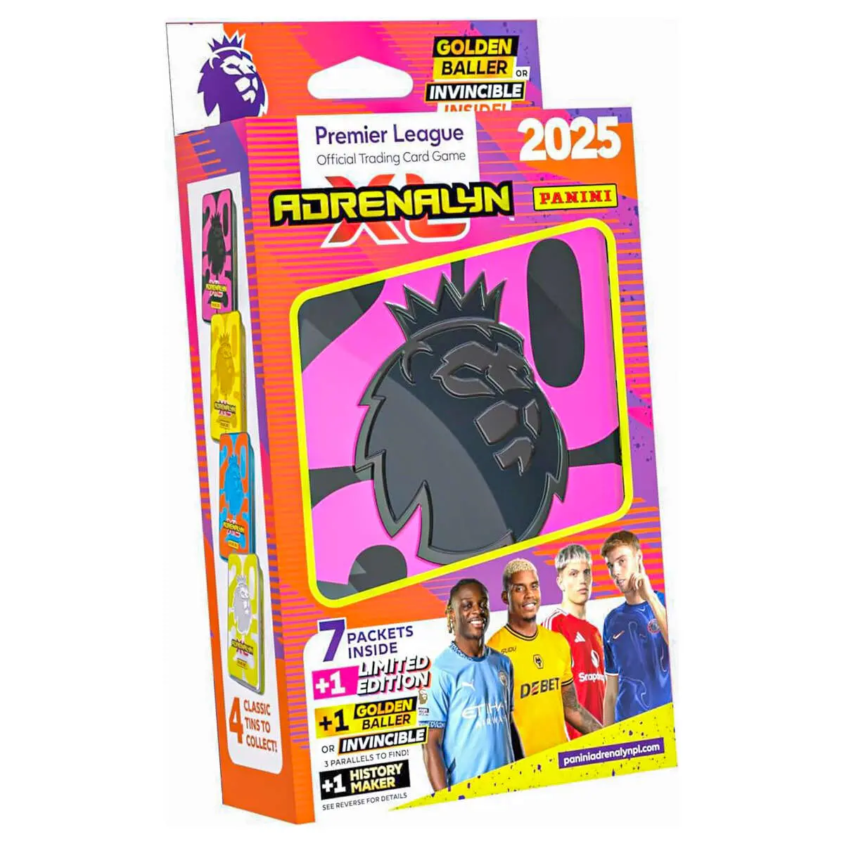 Panini Premier League 2024/25 Adrenalyn Xl Official Trading Card Game Mega Tin - Black 1
