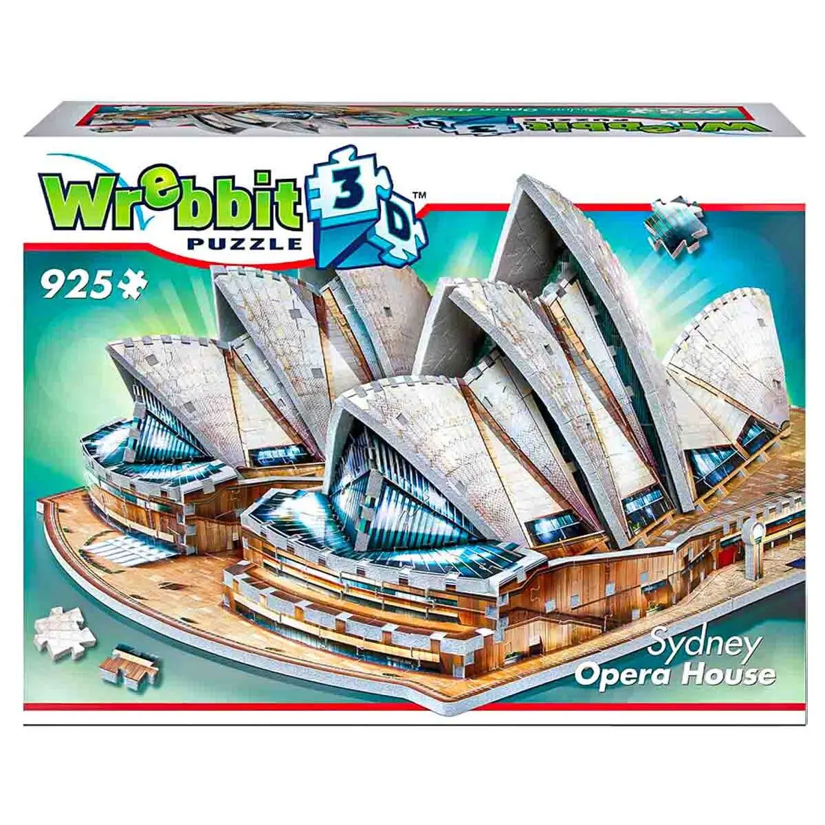 Wrebbit 3D Sydney Opera House 925 Piece Puzzle 1