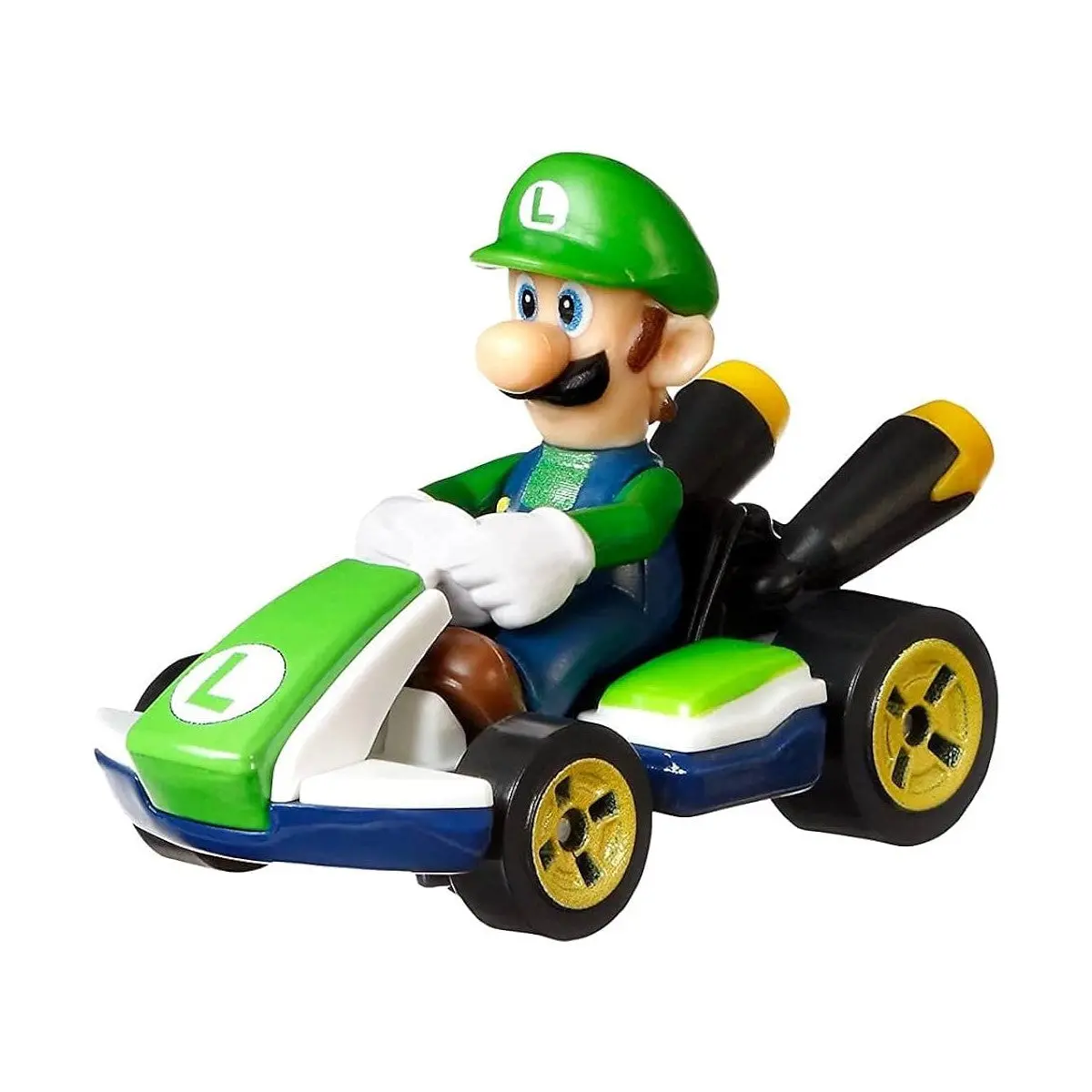 Hot Wheels Mario Kart: Luigi Standard Kart Vehicle 2