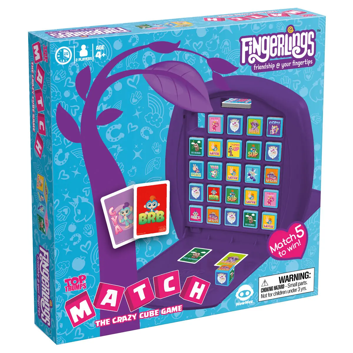 Fingerlings Top Trumps Match Game 1
