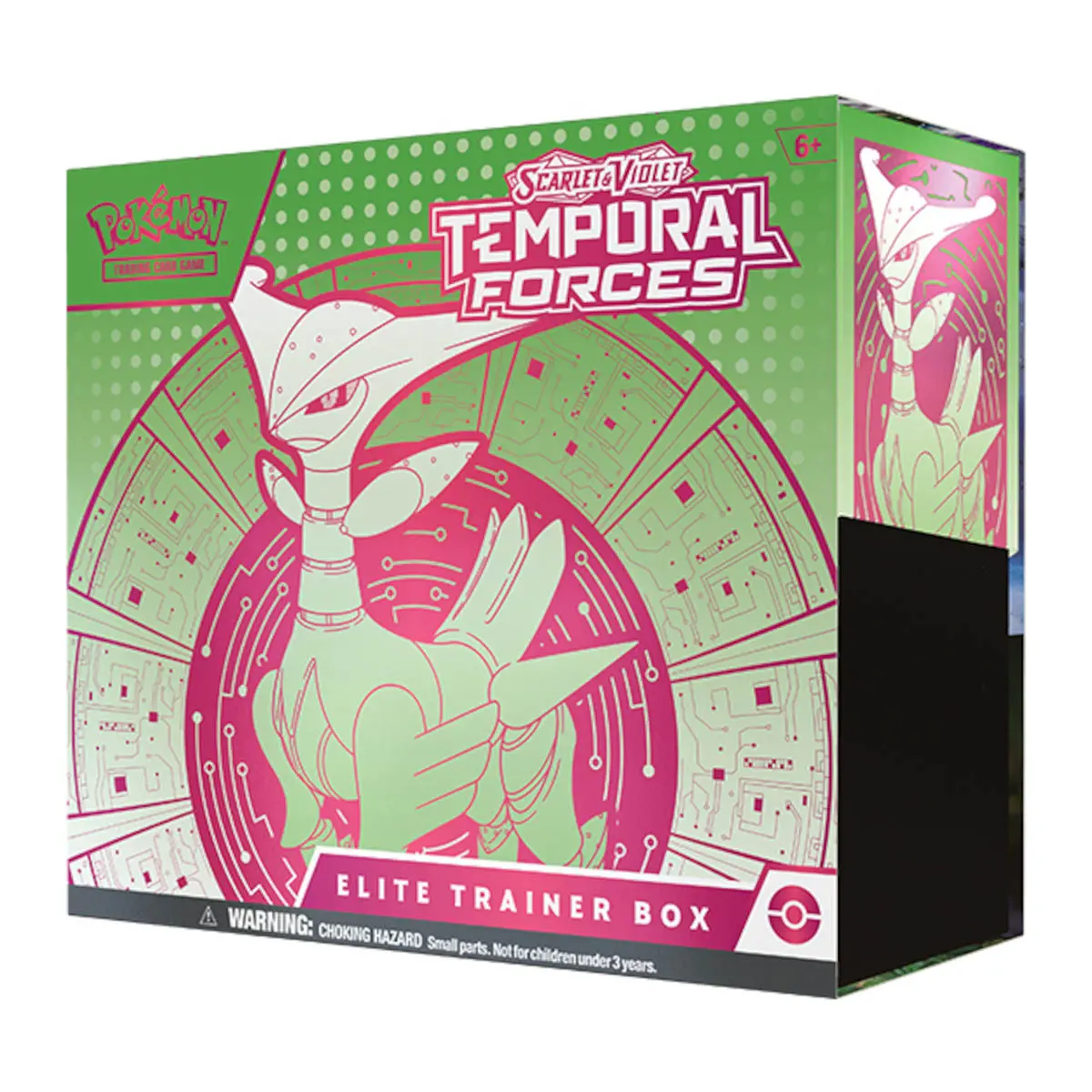 Pokémon Tcg Scarlet & Violet: Temporal Forces - Elite Trainer Box - Iron Leaves 1