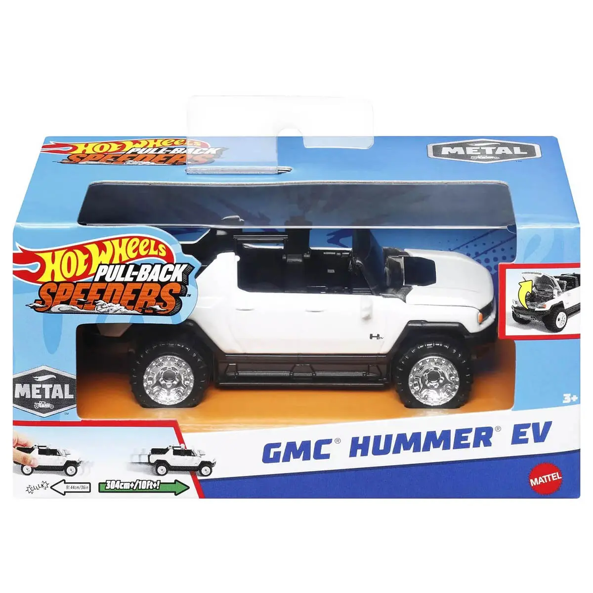 Hot Wheels Pull-Back Speeders Car (Styles Vary) 1