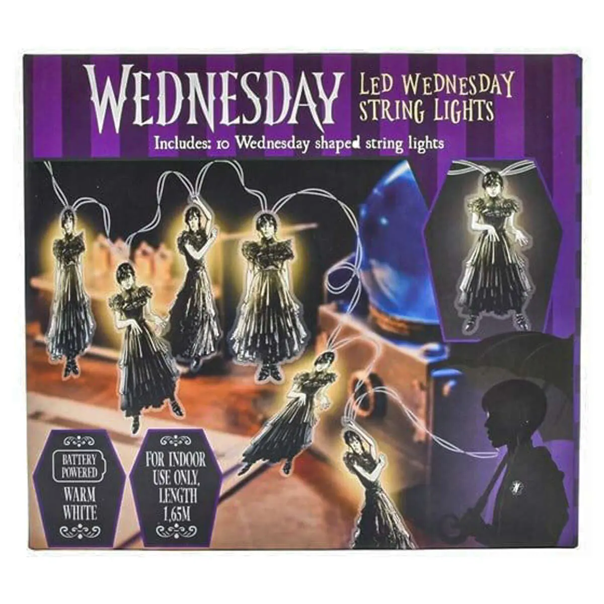 Wednesday: L.E.D Wednesday String Lights 1