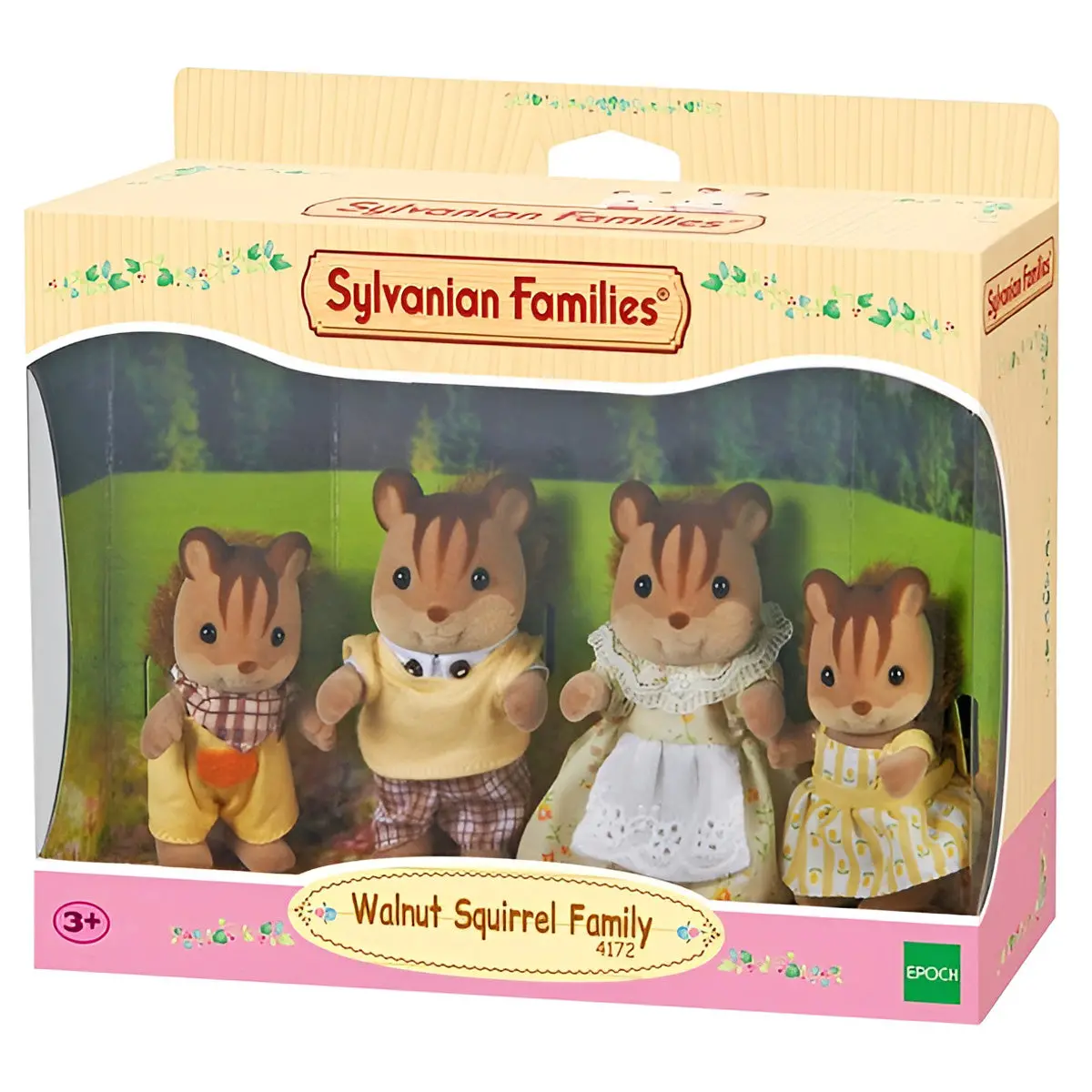 Sylvanian Families Walnut Squirrel Family Set 1
