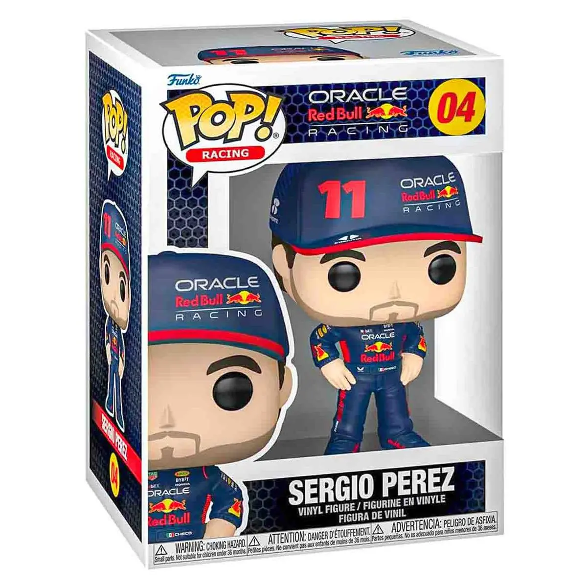 Funko Pop! Racing: F1 Oracle Red Bull Racing Sergio Perez Vinyl Figure #04 1