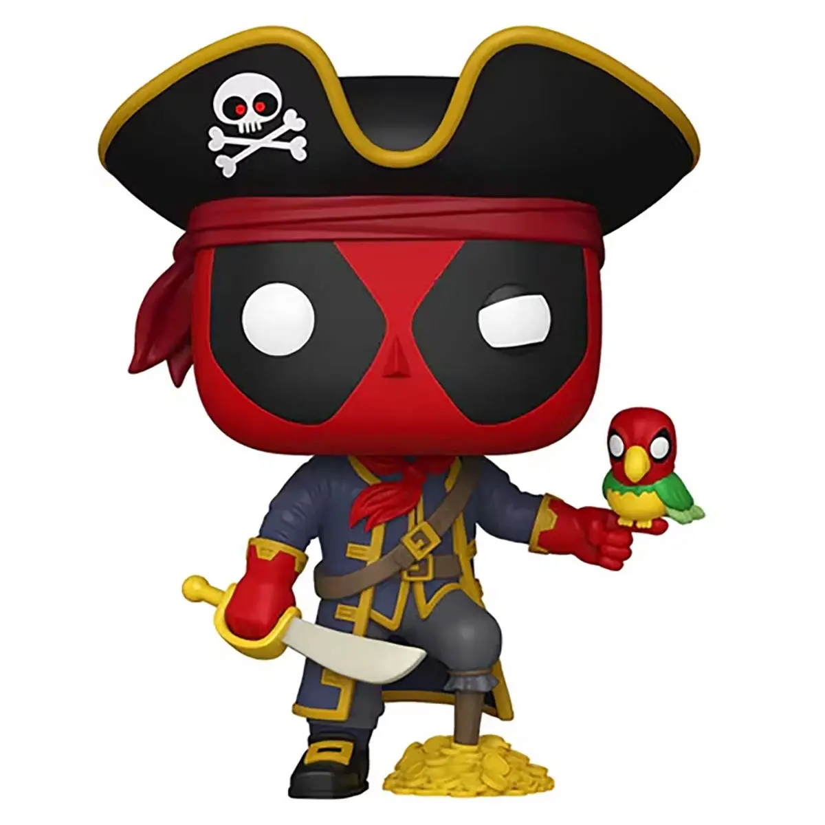 Funko Pop! Plus: Deadpool As Long John Silver Bobblehead Figure #1493 2