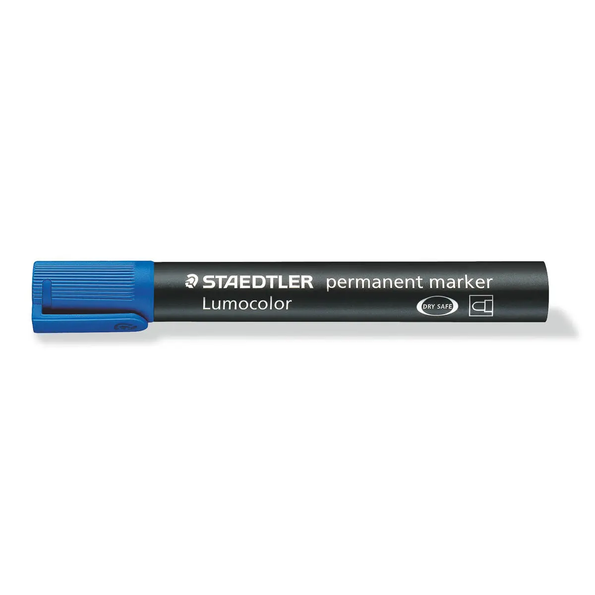 Staedtler Lumocolor Permanent Blue Bullet Tip Marker 1